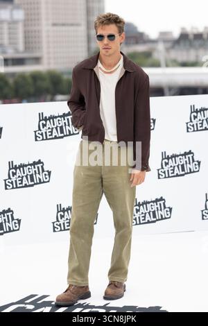 Cast nimmt an dem Filmfoto mit: Austin Butler Where: London, Vereinigtes Königreich When: 19 Aug 2025 Credit: Phil Lewis/WENN Stockfoto