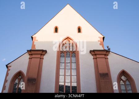 Martinskirche / Kirche St. Martin / St. Martin Kirche, Freiburg im Breisgau, eine mittelalterliche Kirche der 1200er Jahre, ehemals Teil eines Franziskanerklosters. Stockfoto