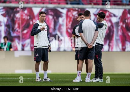 Leipzig, Deutschland. September 2025. So El Mala (1. FC K?ln, 13) W?hrend der Platzbegehung 1. Fu?Ball Bundesliga, RB Leipzig - 1. FC K?ln, Leipzig, Red Bull Arena am 20.09.2025 DFL-VORSCHRIFTEN VERBIETEN DIE VERWENDUNG VON FOTOS ALS BILDSEQUENZEN UND/ODER QUASI-VIDEO. Quelle: dpa/Alamy Live News Stockfoto