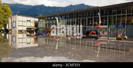 Schweiz Urlaubsfotos Reisetourismus Jungfrau Region Berner Oberland Stockfoto