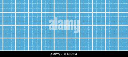Gingham-Schottenmuster. Nahtlos karierte Stoffstruktur für Stoff, Geschenkpapier, Karten und Banner Stock Vektor