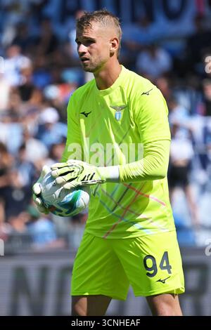 Roma, Latium. September 2025. Ivan Provedel von SS Lazio während der Serie A Enilive Match zwischen SS Lazio und Roma im olimpico-Stadion in Rom 21. September 2025 Credit: massimo insabato/Alamy Live News Stockfoto