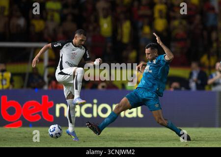Recife, Brasilien. September 2025. PE - RECIFE - 09/21/2025 - BRAZILIAN A 2025, SPORT x CORINTHIANS - Rivera, Sportspieler, während des Spiels gegen Corinthians bei Ilha do Retiro in Recife (PE), für die brasilianische Meisterschaft A 2025. Foto: Marlon Costa/AGIF (Foto: Marlon Costa/AGIF/SIPA USA) Credit: SIPA USA/Alamy Live News Stockfoto