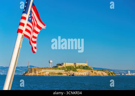 Alcatraz Island in San Francisco, Kalifornien, USA Stockfoto