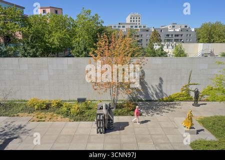 Skulpturengarten, Neue Nationalgalerie, Potsdamer Straße, Mitte, Berlin, Deutschland Stockfoto