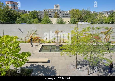 Skulpturengarten, Neue Nationalgalerie, Potsdamer Straße, Mitte, Berlin, Deutschland *** Skulpturengarten, Neue Nationalgalerie, Potsdamer Straße, Mitte, Berlin, Deutschland Stockfoto