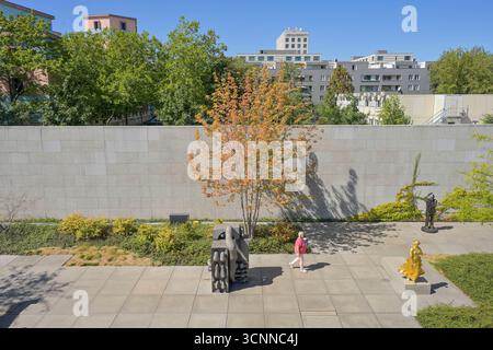 Skulpturengarten, Neue Nationalgalerie, Potsdamer Straße, Mitte, Berlin, Deutschland *** Skulpturengarten, Neue Nationalgalerie, Potsdamer Straße, Mitte, Berlin, Deutschland Stockfoto