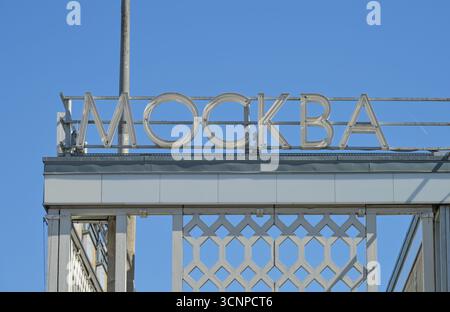 Cafe Moskau, Karl-Marx-Allee, Mitte, Berlin, Deutschland Stockfoto