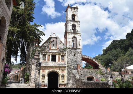 Hacienda Santa María Regla in Hidalgo, Mexiko Stockfoto