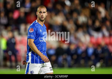 Eindhoven, Niederlande. September 2025. EINDHOVEN, 22.09.2025, PSV Campus de Herdgang, Saison 2025/2026, niederländischer Keuken Kampioen Divisie Football, Spiel zwischen Jong PSV und den Bosch, Foto zeigt FC den Bosch Spieler Danny Verbeek Credit: Pro Shots/Alamy Live News Stockfoto