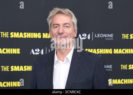 Berlin, Deutschland. September 2025. Till Schmerbeck bei der ZERSCHLAGSMASCHINE Film Premiere im Zoo Palast in Berlin am 22.09.2025 in Berlin Credit: Ralph Metzger/Alamy Live News Stockfoto