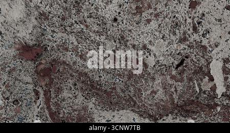 Strukturierter abstrakter Hintergrund. Verschiedene Farbschattierungen. Kleine Details, Flecken und Punkte. Verschiedene Grau-, Braun- und Schwarztöne. Schmutziger grange-Hintergrund. Stockfoto