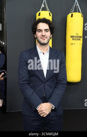Benny Safdie bei der Deutschlandpremiere von THE SMASHING MACHINE in Berlin am 22.09.2025 *** Benny Safdie bei der deutschen Premiere der SMASHING MACHINE in Berlin am 22 09 2025 Stockfoto