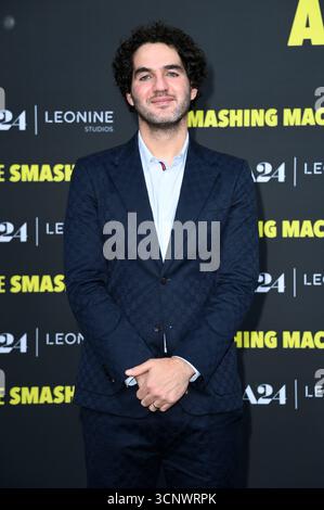 Benny Safdie bei der Premiere des Kinofilms „The Smashing Machine“ im Zoo Palast. Berlin, 22.09.2025 Stockfoto