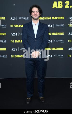 Benny Safdie bei der Premiere des Kinofilms „The Smashing Machine“ im Zoo Palast. Berlin, 22.09.2025 Stockfoto