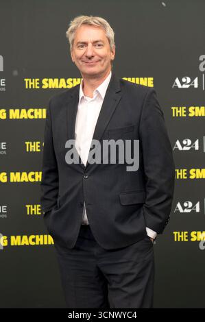 Till Schmerbeck bei der Premiere des Kinofims The Smashing Machine im Zoo Palast. Berlin, 22.09.2025 *** Till Schmerbeck bei der Premiere des Films The Smashing Machine im Zoo Palast Berlin, 22 09 2025 Foto:XJ.xKnowlesx/xFuturexImagex Machine 5776 Stockfoto