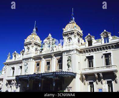 Vor dem Casino de Monte-Carlo Stockfoto
