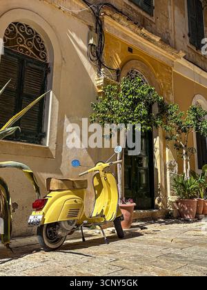 Corfu Town, Korfu, Griechenland Stockfoto