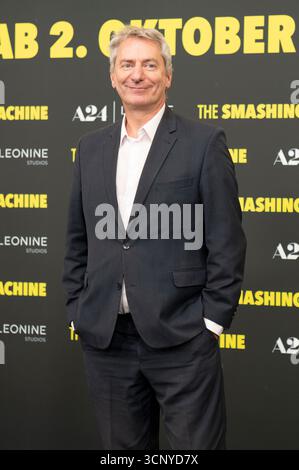 Till Schmerbeck bei der Premiere des Kinofims 'die Smashing Machine' im Zoo Palast. Berlin, 22.09.2025 Stockfoto