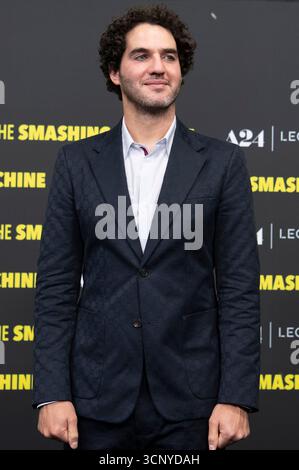 Benny Safdie bei der Premiere des Kinofims „The Smashing Machine“ im Zoo Palast. Berlin, 22.09.2025 Stockfoto