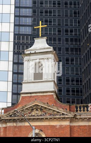 James Watson House und der Schrein von St. Elizabeth Ann Bayley Seton in Lower Manhattan, New York City Stockfoto