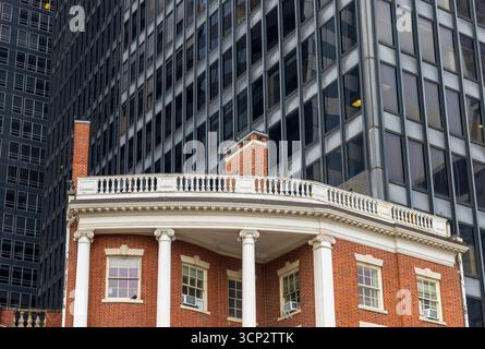 James Watson House und der Schrein von St. Elizabeth Ann Bayley Seton in Lower Manhattan, New York City Stockfoto