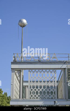 Cafe Moskau, Karl-Marx-Allee, Mitte, Berlin, Deutschland Stockfoto