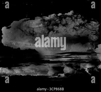 Bombe wird uns in Australien treffen. Dezember 1954. (Foto: United Press Internations). Stockfoto