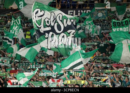 UEFA Europa League Fußballspiel Real Betis gegen Nottingham Forest im La Cartuja Stadion in Sevilla, Spanien. September 2025. 900/Cordon Press Credit: CORDON PRESS/Alamy Live News Stockfoto