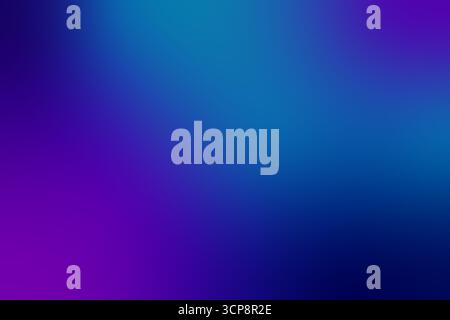 Lebendige Hintergrundgrafik mit Farbverlauf in violetten und blauen Farben. Stockfoto