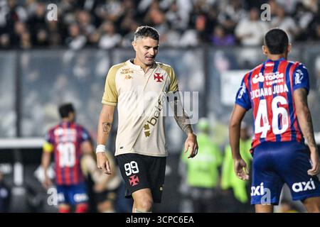 Rio, Brasilien - 24. september 2025: Vegetti-Spieler während des Spiels zwischen Vasco x Bahia um die 16. Runde der brasilianischen Meisterschaft im Sao Januario Sta Stockfoto