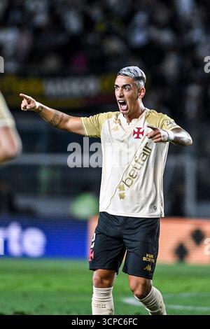 Rio, Brasilien - 24. september 2025: Puma Rodrigues Spieler während des Spiels zwischen Vasco x Bahia um die 16. Runde der brasilianischen Meisterschaft im Sao Janua Stockfoto
