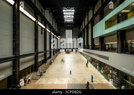Tate Modern Turbine Hall Interior, London Stockfoto