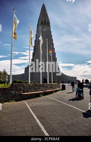 Hallgrimskirkja Stockfoto