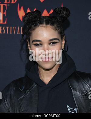 Los Angeles, USA. September 2025. Alexandra Shipp kam am 26. September 2025 im Griffith Park im Los Angeles Haunted Hayride an. © LISA OConnor/AFF-USA.com Credit: AFF/Alamy Live News Stockfoto