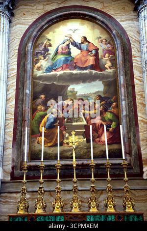 Basilika St. Paul hinter den Mauern in Rom Italien Stockfoto