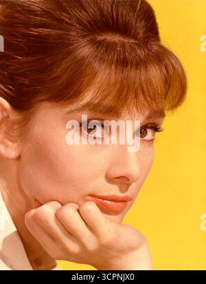 AUDREY HEPBURN. 1964. Stockfoto