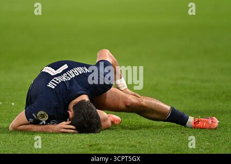 Paris, Frankreich. September 2025. PSG vs. AJ Auxerre im Parc des Princes am 27. September 2025. - 27/09/2025 - France/Ile-de-France (Region)/Paris - Julien Mattia/Le Pictorium Credit: LE PICTORIUM/Alamy Live News Stockfoto