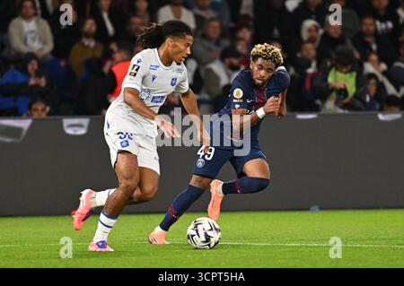 Paris, Frankreich. September 2025. PSG vs. AJ Auxerre im Parc des Princes am 27. September 2025. - 27/09/2025 - France/Ile-de-France (Region)/Paris - Julien Mattia/Le Pictorium Credit: LE PICTORIUM/Alamy Live News Stockfoto
