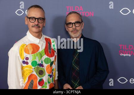 Amsterdam, Niederlande, 2025 2011-09-27 20:10:10 September 27, 2025, Eye Film Museum, Amsterdam, Niederlande. Eröffnung der Ausstellung Tilda Swinton. Im Bild: Viktor und Rolf. Foto: NL Beeld / David Heukers Credit: NL Beeld / Heukers Media - Inc Stockfoto