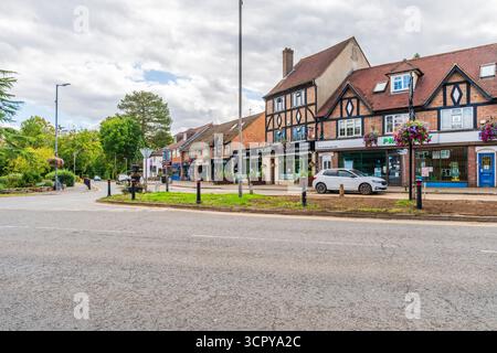 CHALFONT ST PETER, Vereinigtes Königreich – 21. SEPTEMBER 2025: Chalfont St Peter ist ein Dorf im Südosten von Buckinghamshire. Es ist in einer Gruppe von Dörfern, die CH genannt werden Stockfoto