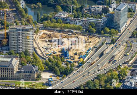 Luftbild, Baustelle Haroldstraße, Abriss des ehemaligen Innenministeriums und geplantes neues Verwaltungszentrum für die Landesverwaltung Nordrhein-Westfalen, Unterbilk, Düsseldorf, Ruhrgebiet, Nordrhein-Westfalen, Deutschland ACHTUNGxMINDESTHONORARx60xEURO *** Luftansicht, Baustelle Haroldstraße, Abriss des ehemaligen Innenministeriums und geplante neue Verwaltungszentrale für die Landesverwaltung Nordrhein-Westfalen, Unterbilk, Düsseldorf, Ruhrgebiet, Nordrhein-Westfalen, Deutschland ATTENTIONxMINDESTHONORARx60xEURO Stockfoto