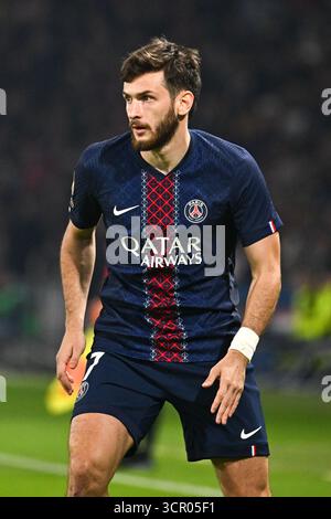 Spiel-Action während PSG-AJ Auxerre am 6. Tag der Ligue 1 Mc Donald's im Parc des Princes am 27. September 2025. - 27/09/2025 - Frankreich / Ile-de-France (Region) / Paris - Julien Mattia / Le Pictorium Stockfoto