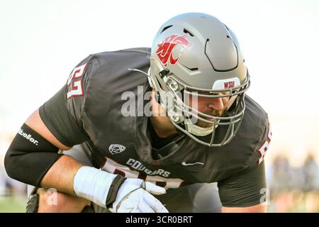 Fort Collins, CO, USA. September 2025. Jonny Lester (67) während des College-Football-Spiels zwischen den Washington State Cougars und den Colorado State Rams im Sonny Lubick Field im Canvas Stadium in Fort Collins, CO. (Foto: Kevin Langley/Sports South Media). Quelle: csm/Alamy Live News Stockfoto