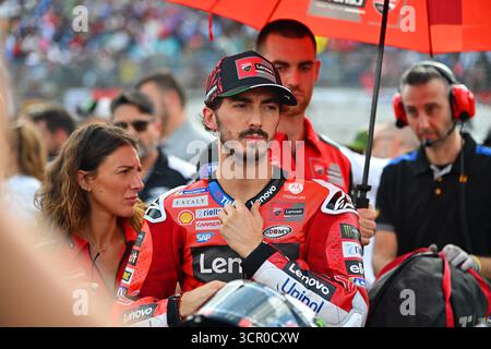 Motegi, Japon. September 2025. BAGNAIA Francesco (ita), Ducati Lenovo Team, Ducati Desmosedici GP25, Porträt während des MotoGP Motul Grand Prix von Japan 2025 auf dem Twin Ring Motegi Circuit vom 26. Bis 28. September in Motegi, Japan - Fotostudio Milagro/DPPI Credit: DPPI Media/Alamy Live News Stockfoto