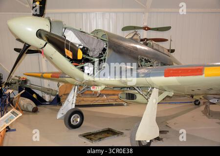Sea Hurricane 1b, Shuttleworth Trust, Old Warden, Bedfordshire, Großbritannien Stockfoto