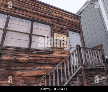 Monterey, KALIFORNIEN, USA – 24. September 2025: Außenansicht der Pacific Biological Laboratories on Cannery Row in Monterey, CA. Das Labor gehörte Ed Ricketts A Stockfoto