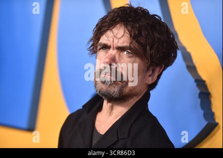 Hollywood, USA. September 2025. Peter Dinklage kam am 29. September 2025 zur Premiere von „Roofman“ Los Angeles im Paramount Theatre in Hollywood, CA. © LISA OConnor/AFF-USA.com Credit: AFF/Alamy Live News Stockfoto