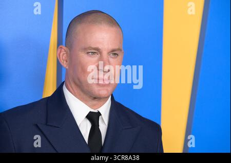 Los Angeles, USA. September 2025. LOS ANGELES, USA. 29. September 2025: Channing Tatum bei der Premiere für Roofman in den Paramount Studios. Bildnachweis: Paul Smith/Alamy Live News Stockfoto