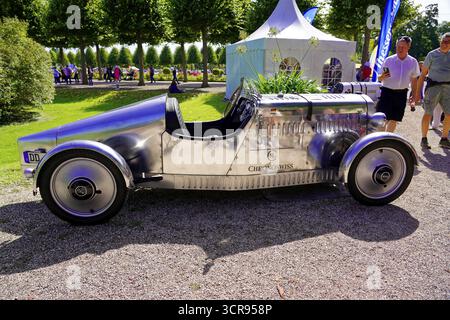 DKW, Baujahr 1937, Oldtimer Classic, Gala International Concours d'Elegance Schwetzingen 2025, Deutschland, Europa, Metallic Shiny Classic ca. Stockfoto